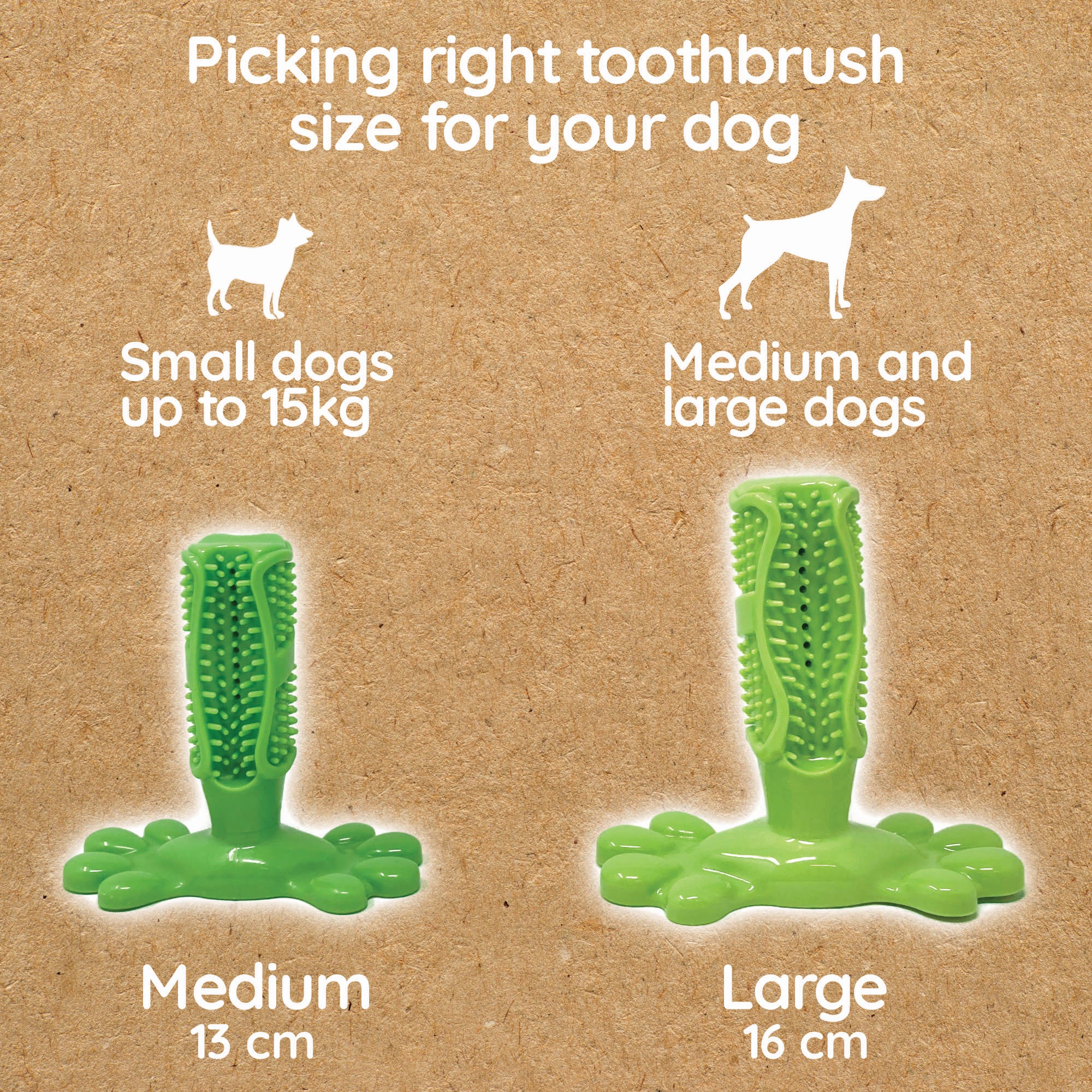 Cool Paws Toothbrush Toy